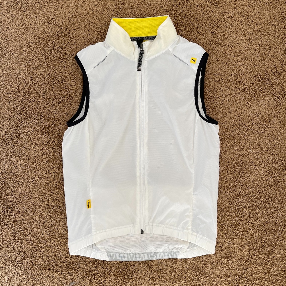 Mavic cycling windbreaker vest